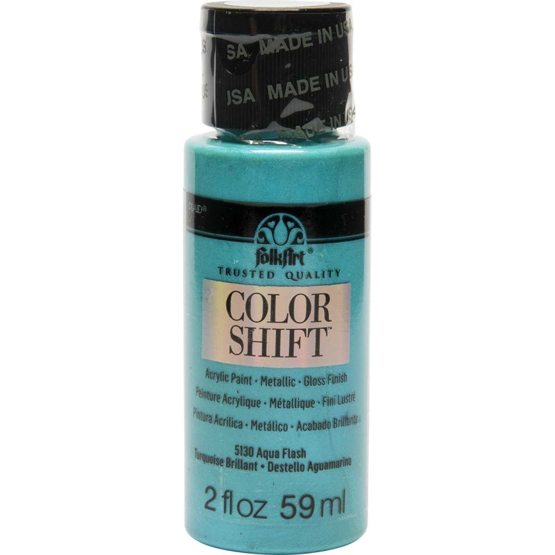 Aqua Flash Folkart Colour Shift 2oz