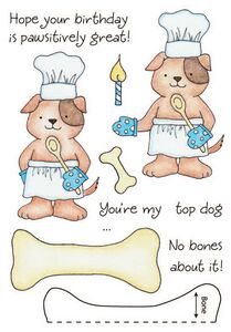 Art Gone Wild Baking Pup Honeypop Clear Set