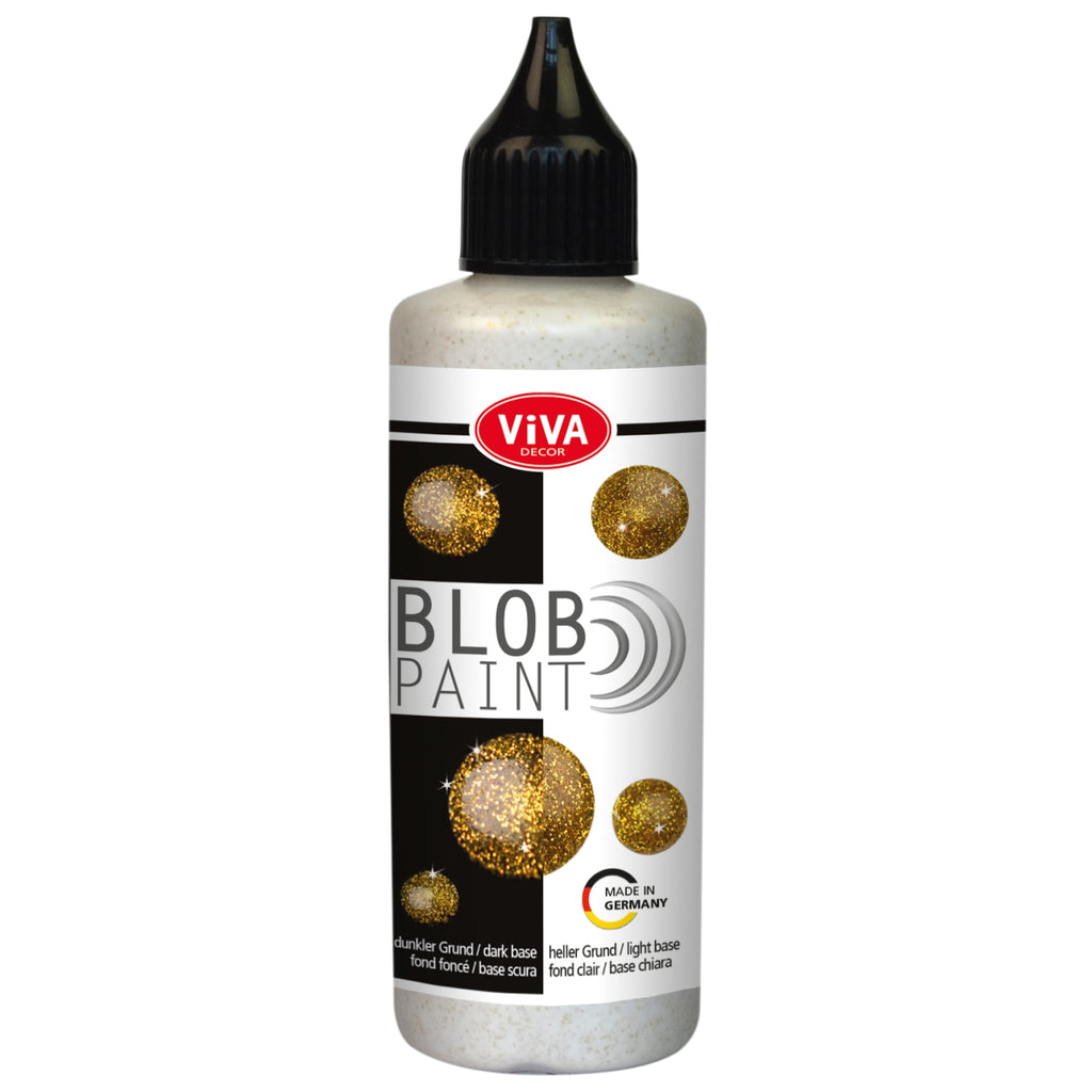 Viva Decor Blob Paint 90 Ml Gold Glitter