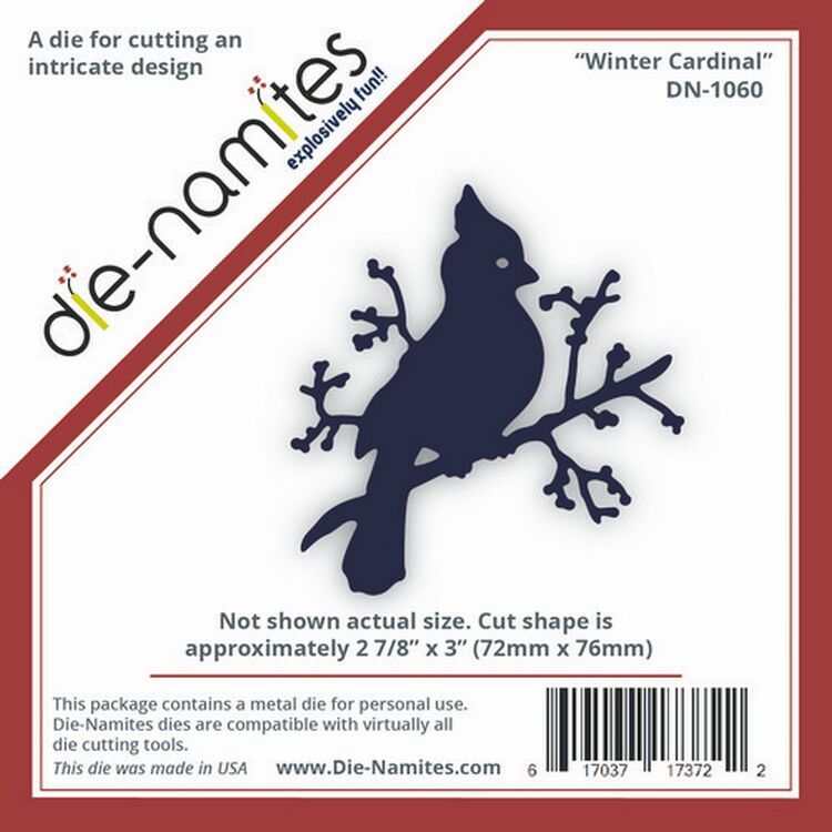 Die-Versions Die-namites - Winter Cardinal