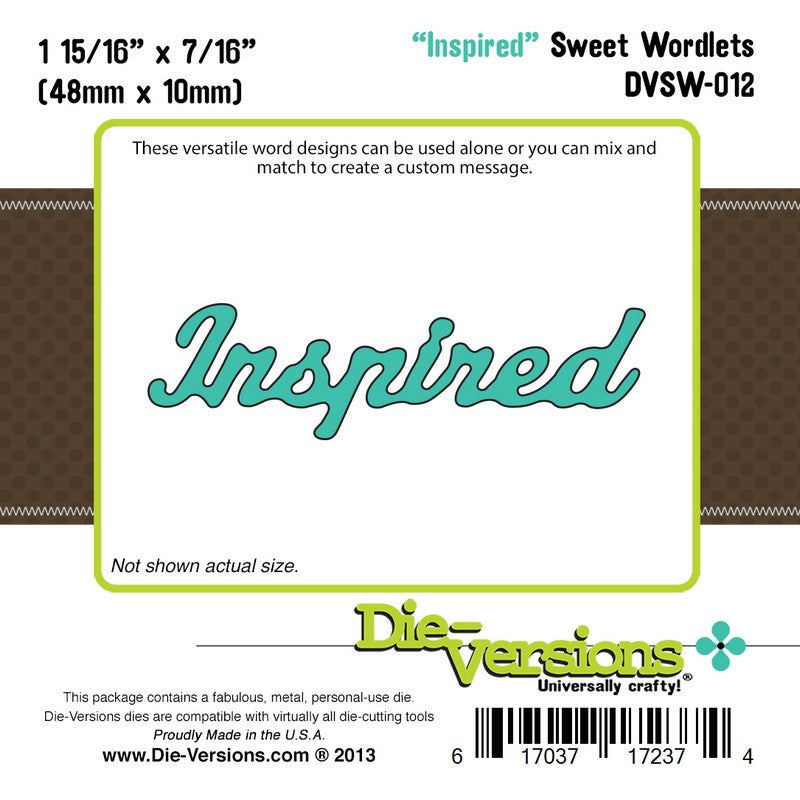 Die-Versions Sweet Wordlets - Inspired