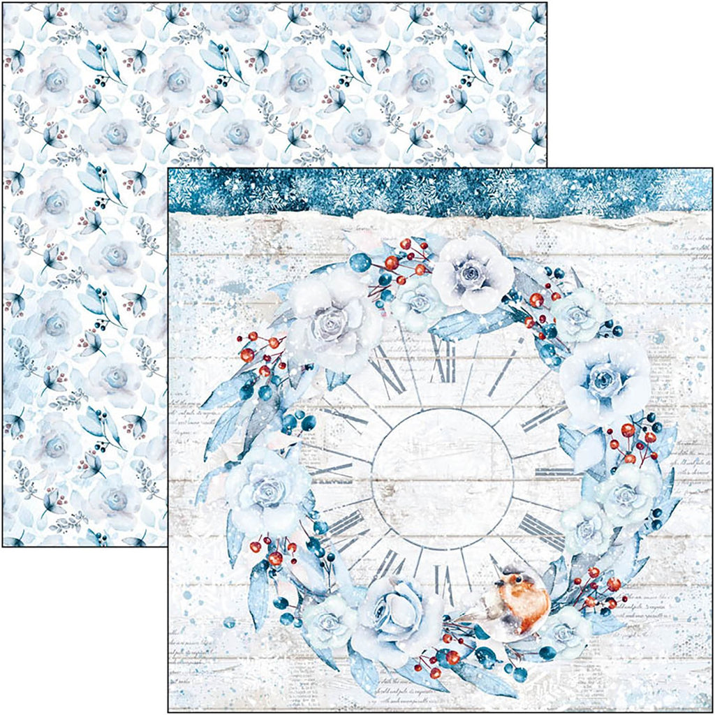 Ciao Bella Paper Winter Journey 8" X 8" Paper Pad