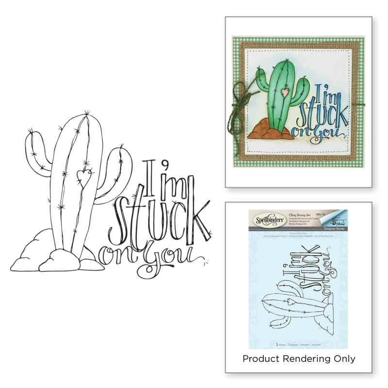 Spellbinders I'm Stuck On You Stamps