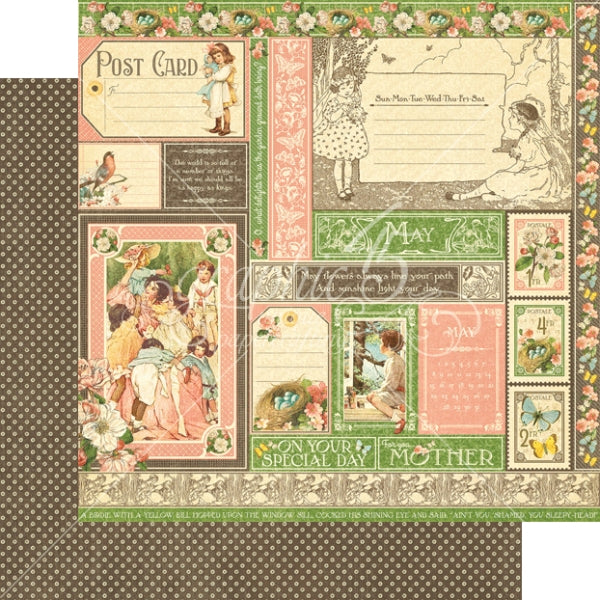 Graphic 45 May Collective Packs Of 10 Sheets