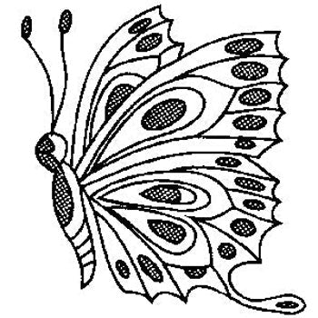 Butterfly Inca Stamp