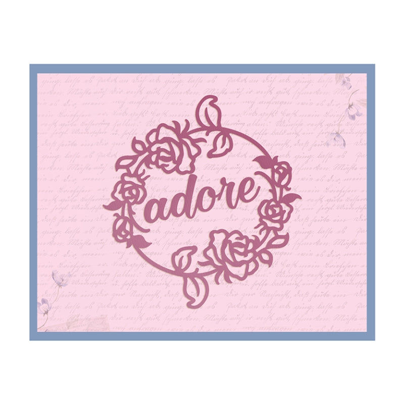 Artdeco Creations Impression Die - Rosey Frame