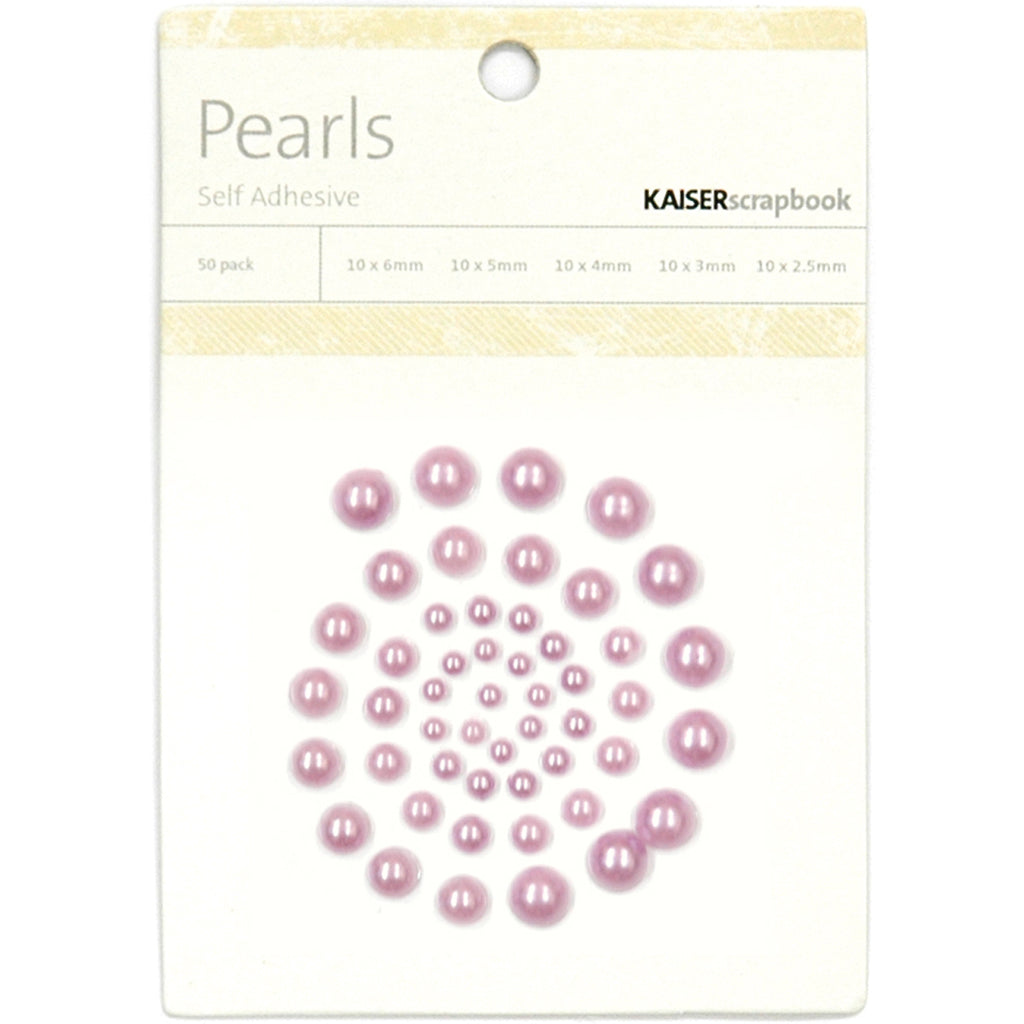 Kaisercraft Pearls - Lavender