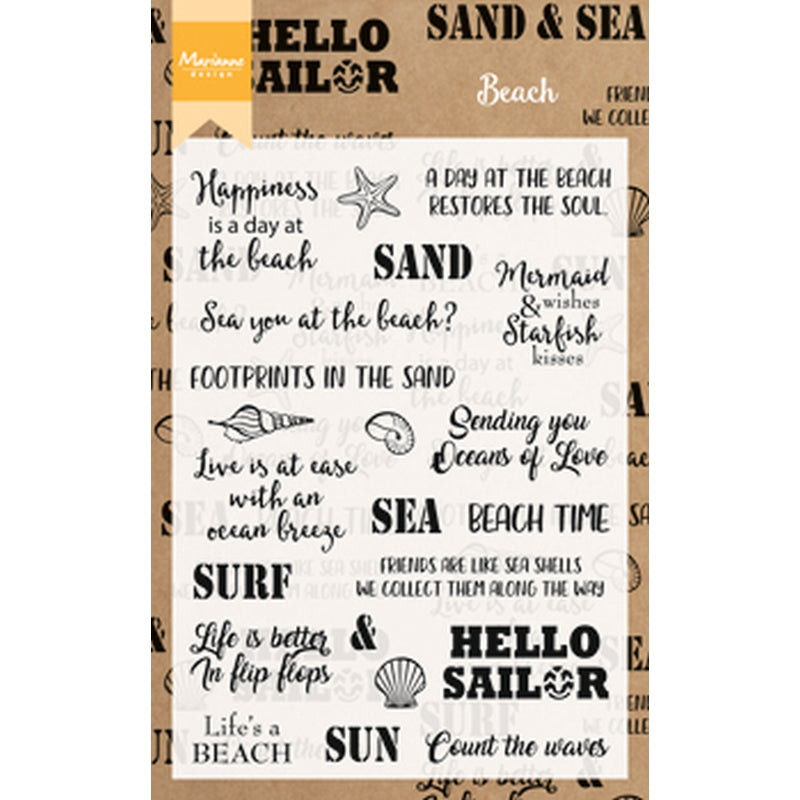 Marianne Design Beach Sentiments | World Of Craft