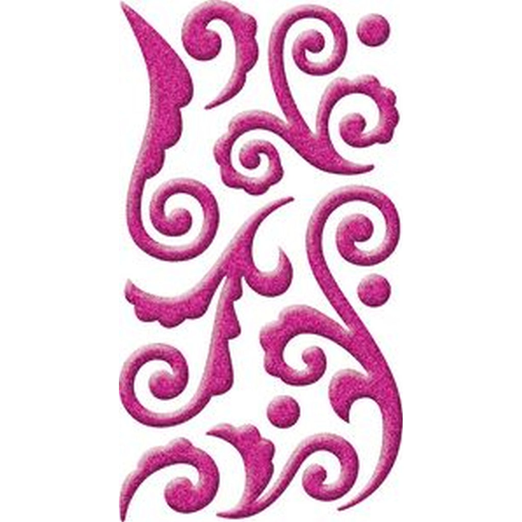 K&Company Bling Pink Puffy Flourish