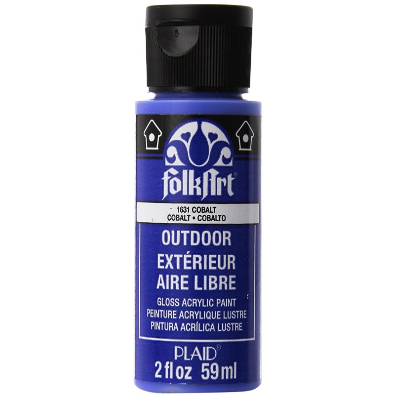 Cobalt Hue Folkart Outdoor 2oz