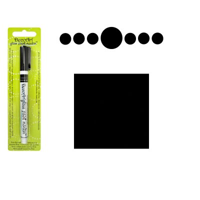 DecoArt Black Glass Marker 1mm