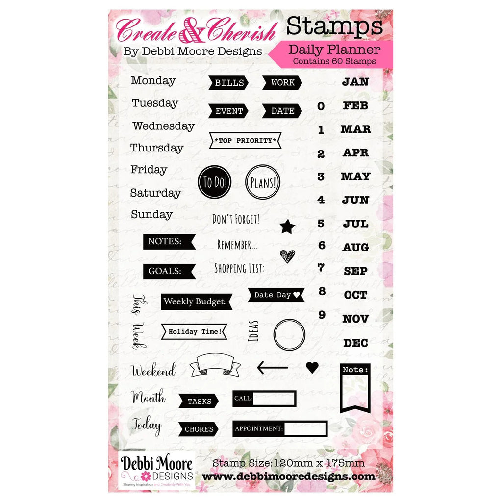 Debbi Moore Designs Create And Cherish Stamp Set