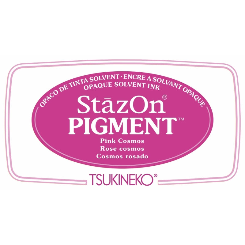 Tsukineko Stazon Pigment Pad Pink Cosmos