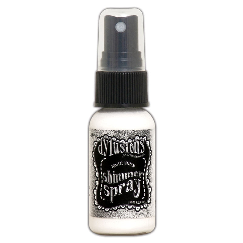 Ranger Dylusions Shimmer Spray White Linen