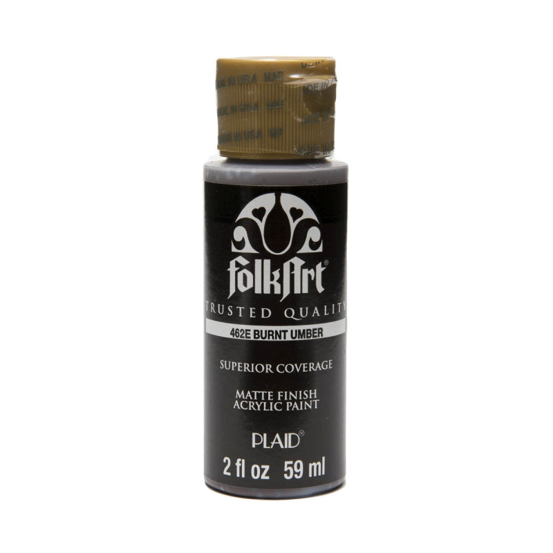 Burnt Umber Folkart- 2oz