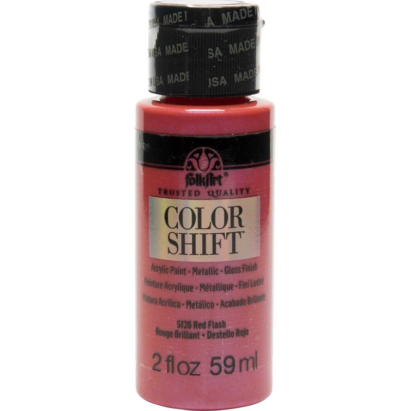 Red Flash Folkart Colour Shift 2oz