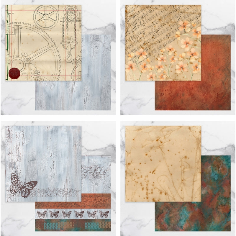 Artdeco Creations Steampunk Dreams - 4 Sheet Pack