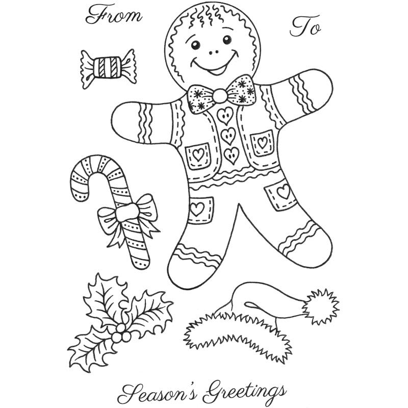 Photocentric Sue Dix Gingerbread Man