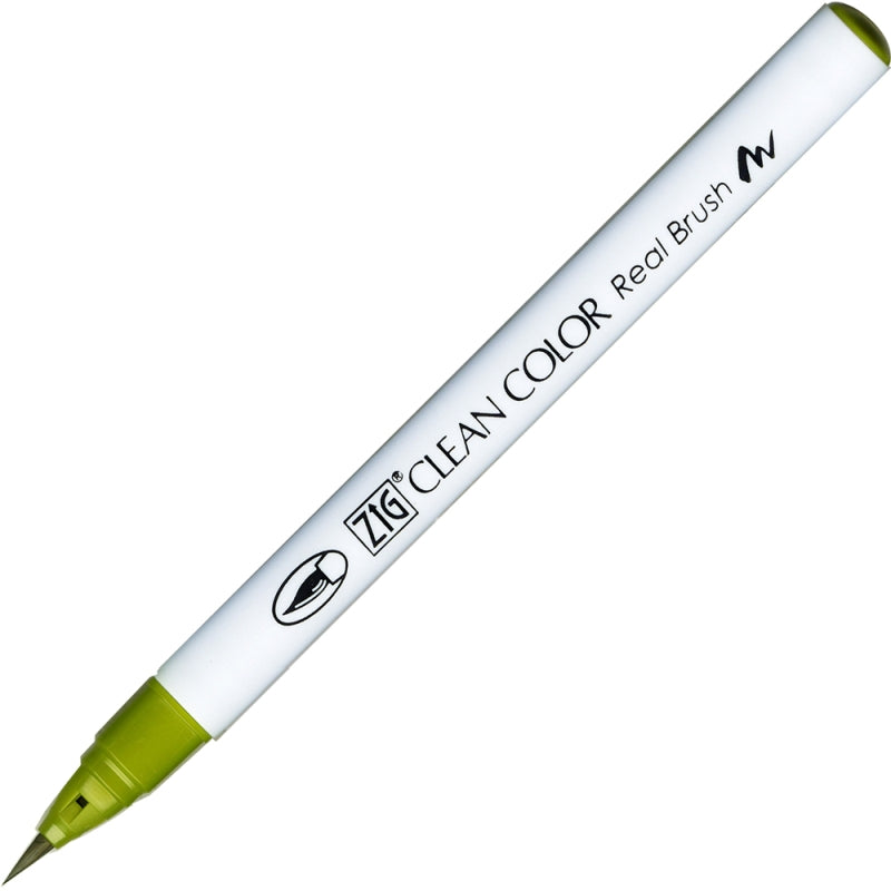 Kuretake Zig Clean Colour Real Brush 046 Mid Green