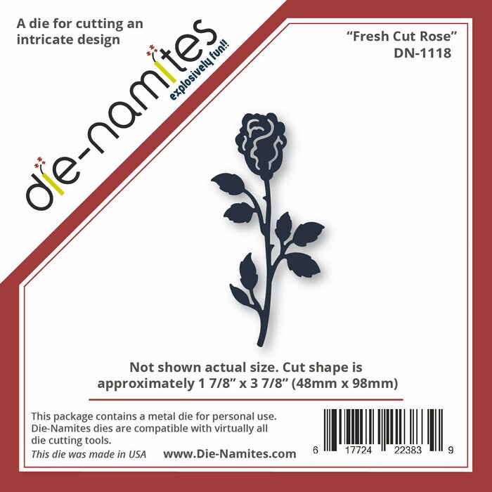 Die-Versions Die-namites - Fresh Cut Rose