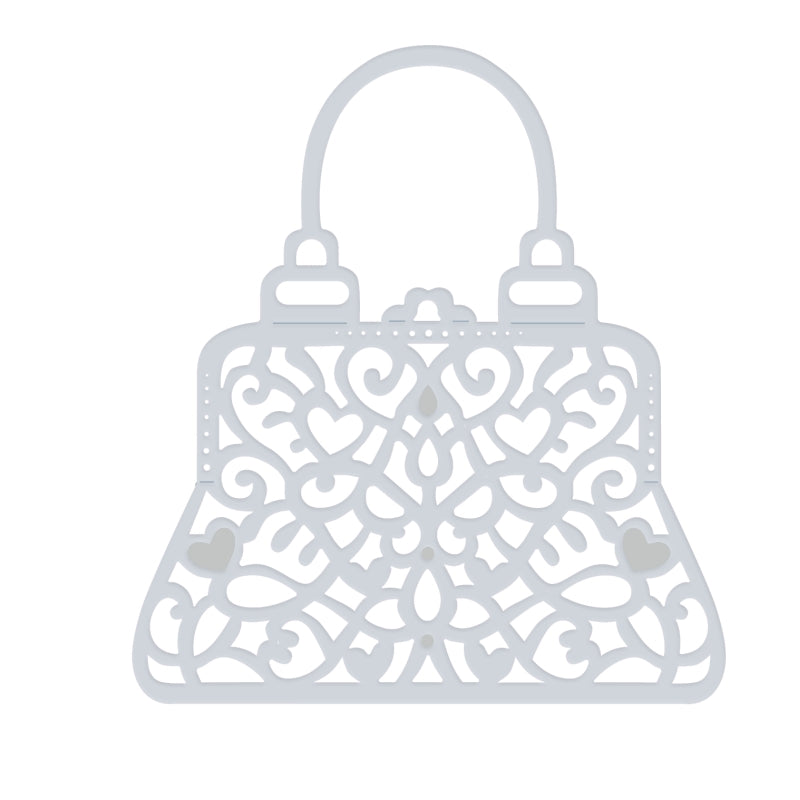 Sue Dix Filigree Handbag Sweet Dixie Cutting Die