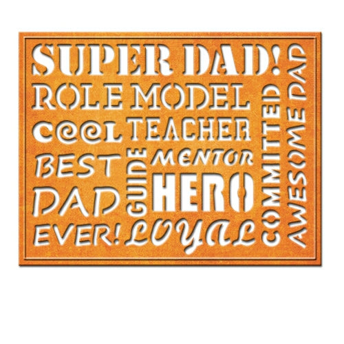 Spellbinders Awesome Dad