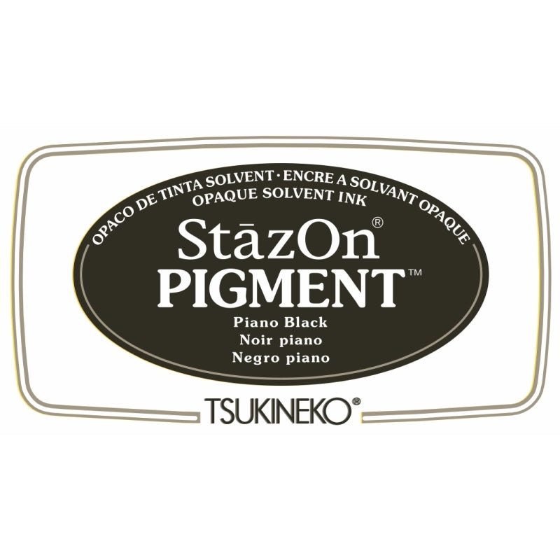 Tsukineko Stazon Pigment Pad Piano Black