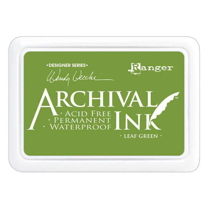 Ranger Archival Ink Pad Leaf Green