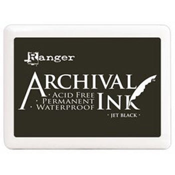 Ranger Archival Ink Pad Jet Black