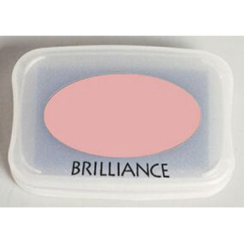 Tsukineko Pearlescent Coral Brilliance Pad