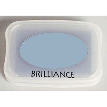 Tsukineko Pearlescent Ice Blue Brilliance Pad