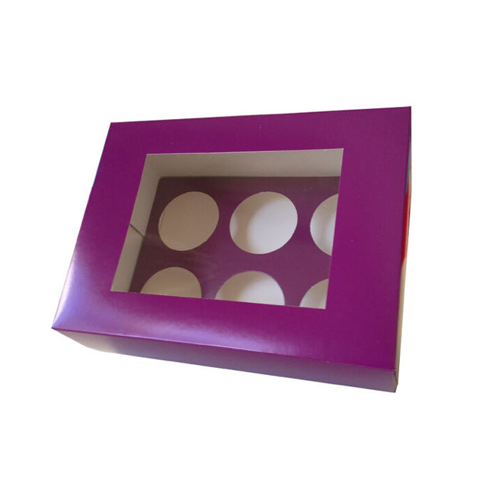 Bakers Toolkit One Purple Cupcake Box