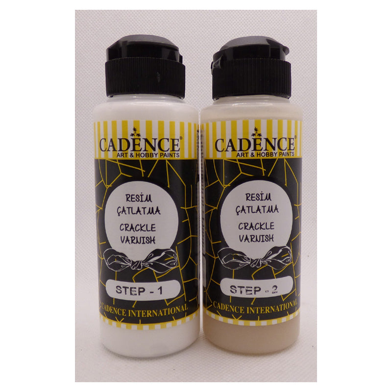 Cadence Crackle Varnish Step1 + Step2 120+120ml