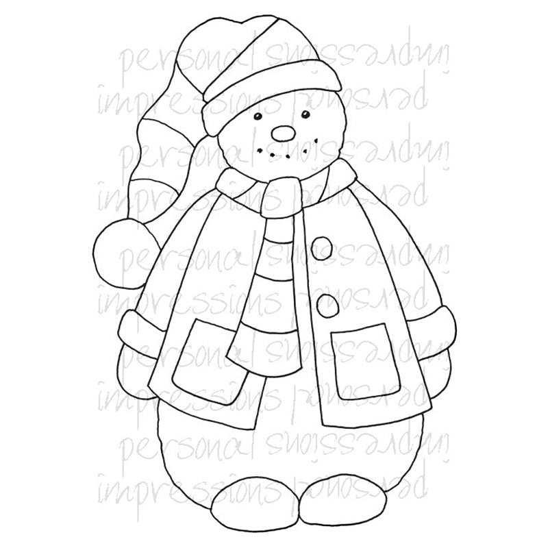 Photocentric Lindsay Mason Zendoodle Snowman A6