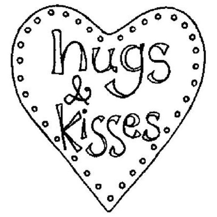 Photocentric Beth Hughes Hugs & Kisses Clearstamp2x2