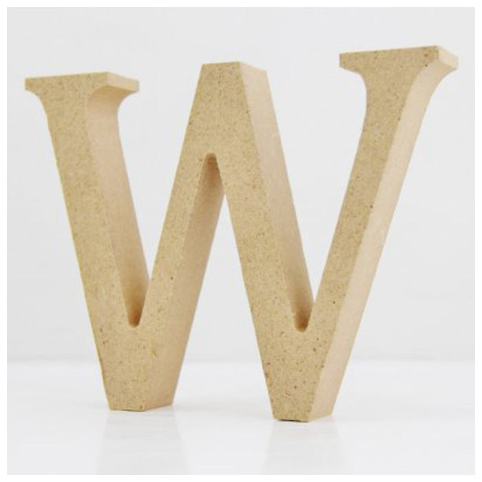 Creativ Letter W - 8cm