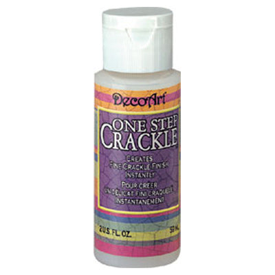 DecoArt One Step Crackle Decoart Med 2oz.