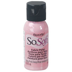 DecoArt Baby Pink Deep Sosoft 1oz.