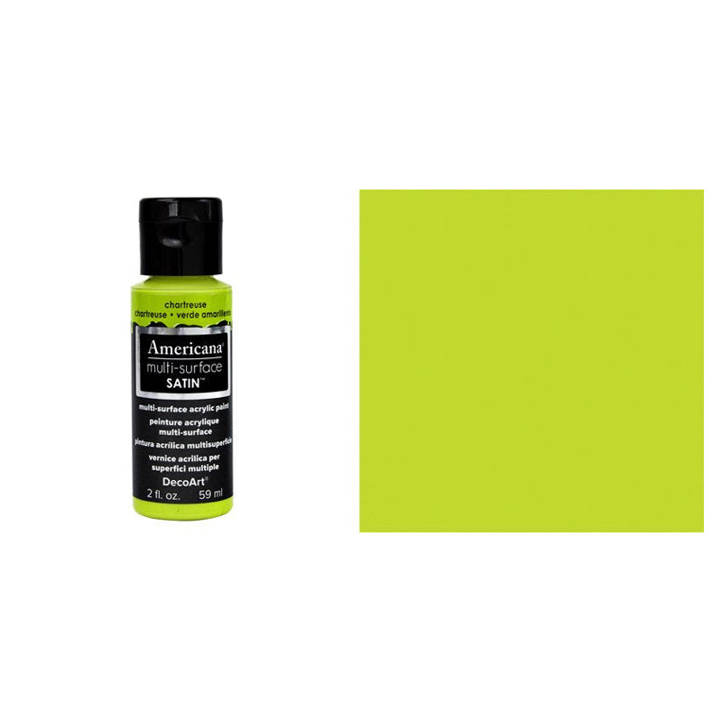 DecoArt Chartreuse Multi Surface Satin 2oz