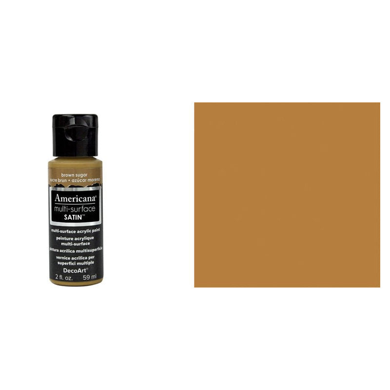 DecoArt Brown Sugar Multi Surface Satin 2oz