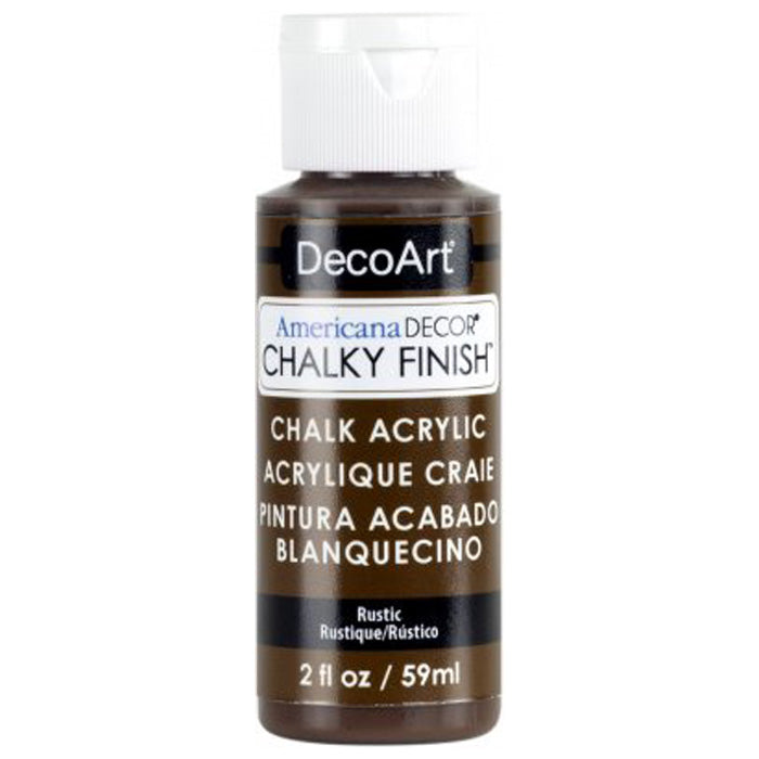 DecoArt Rustic Chalky Finish Paint Brown