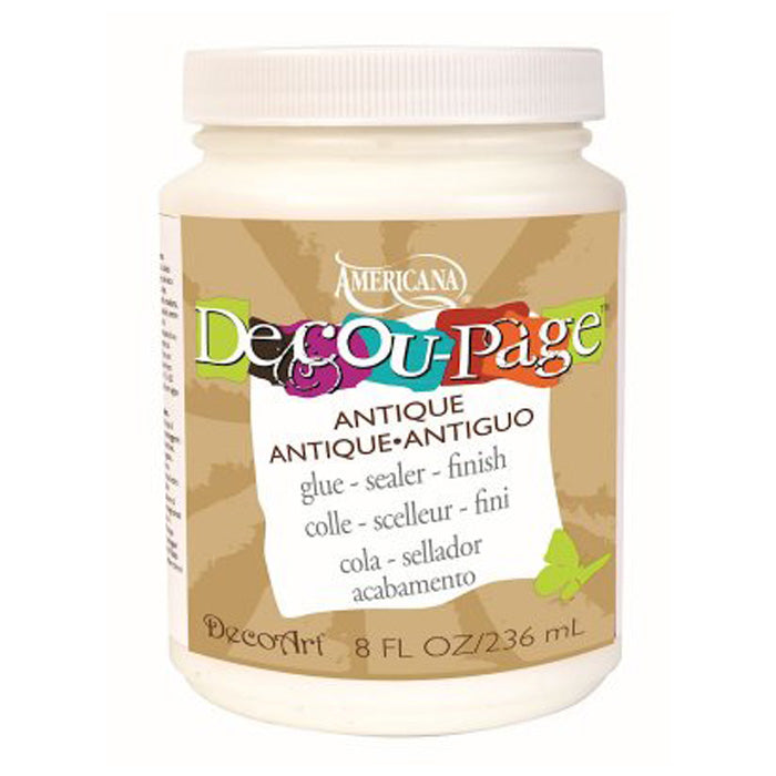 DecoArt Decou-page Antique - Wide Pot