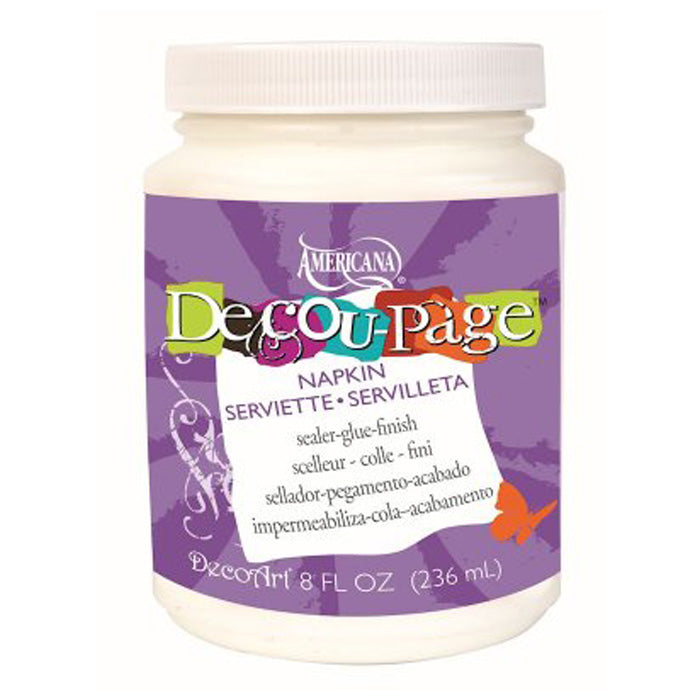 DecoArt Decou-page For Napkins - Wide Pot