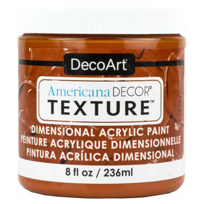 DecoArt Burnt Orange Texture 8oz