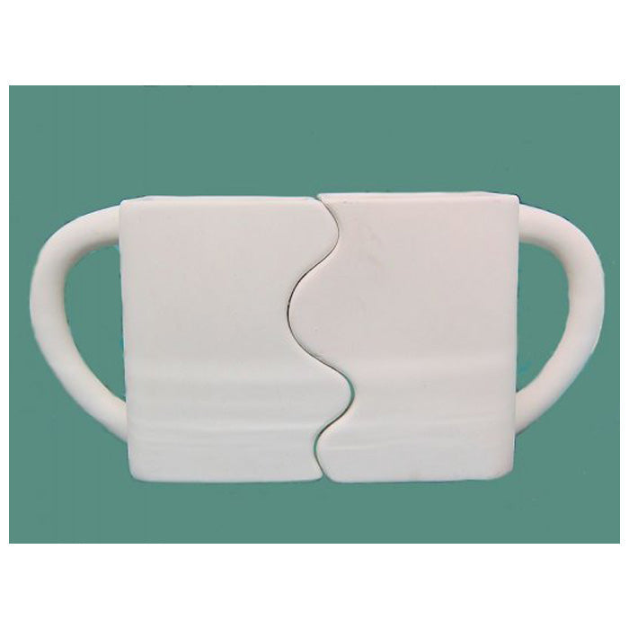 Puzzle Mugs (Carton Of 12) (6 Pairs)