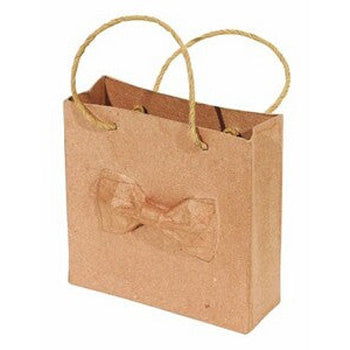 Bag With Knot Ribbon Relief