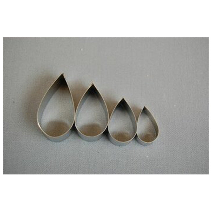 Kit Box Tear Drop Cutters (set Of 4)