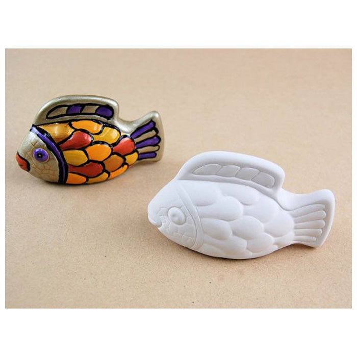 Country Love Crafts Jungle Mosaic Fish (Carton Of 6)