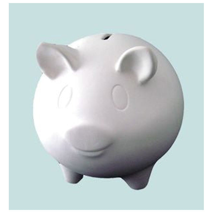 Piggy Bank Large Round With Stopper (Carton Of 4)