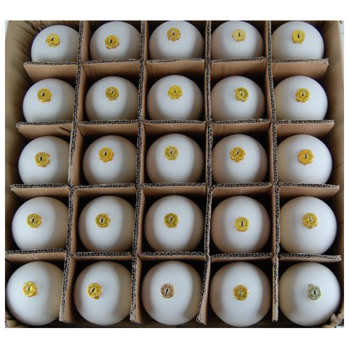 Xmas Tree Bauble - Large Ball (Carton Of 25)